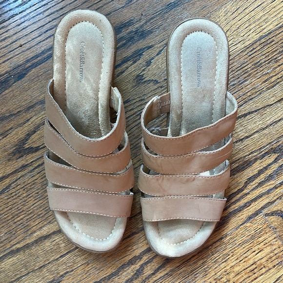 Croft and Barrow platform sandals - Picture 4 of 11